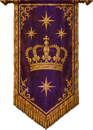 The crown banner