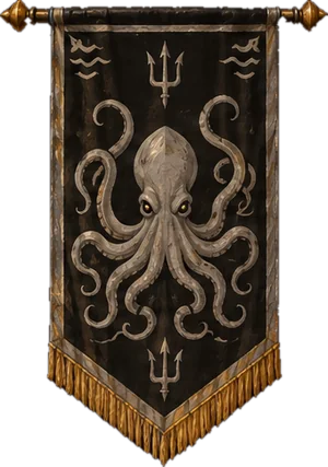 The kraken banner