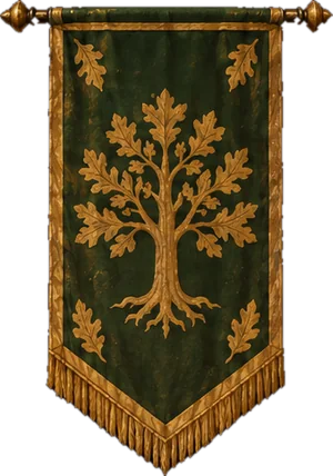 The oak banner