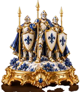 The Veteran slayer statuette in gold