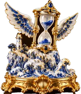 The Lightning raid statuette in gold