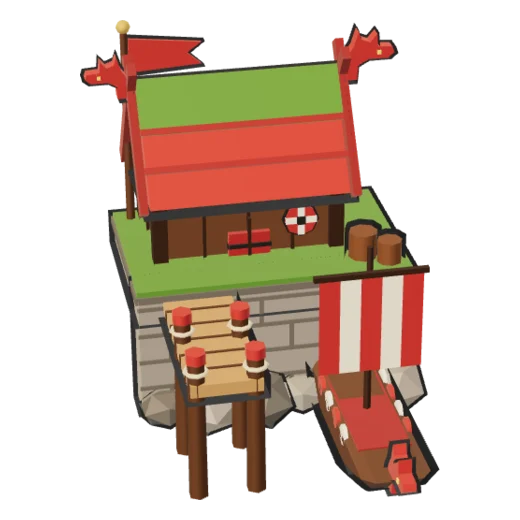 The Viking harbor